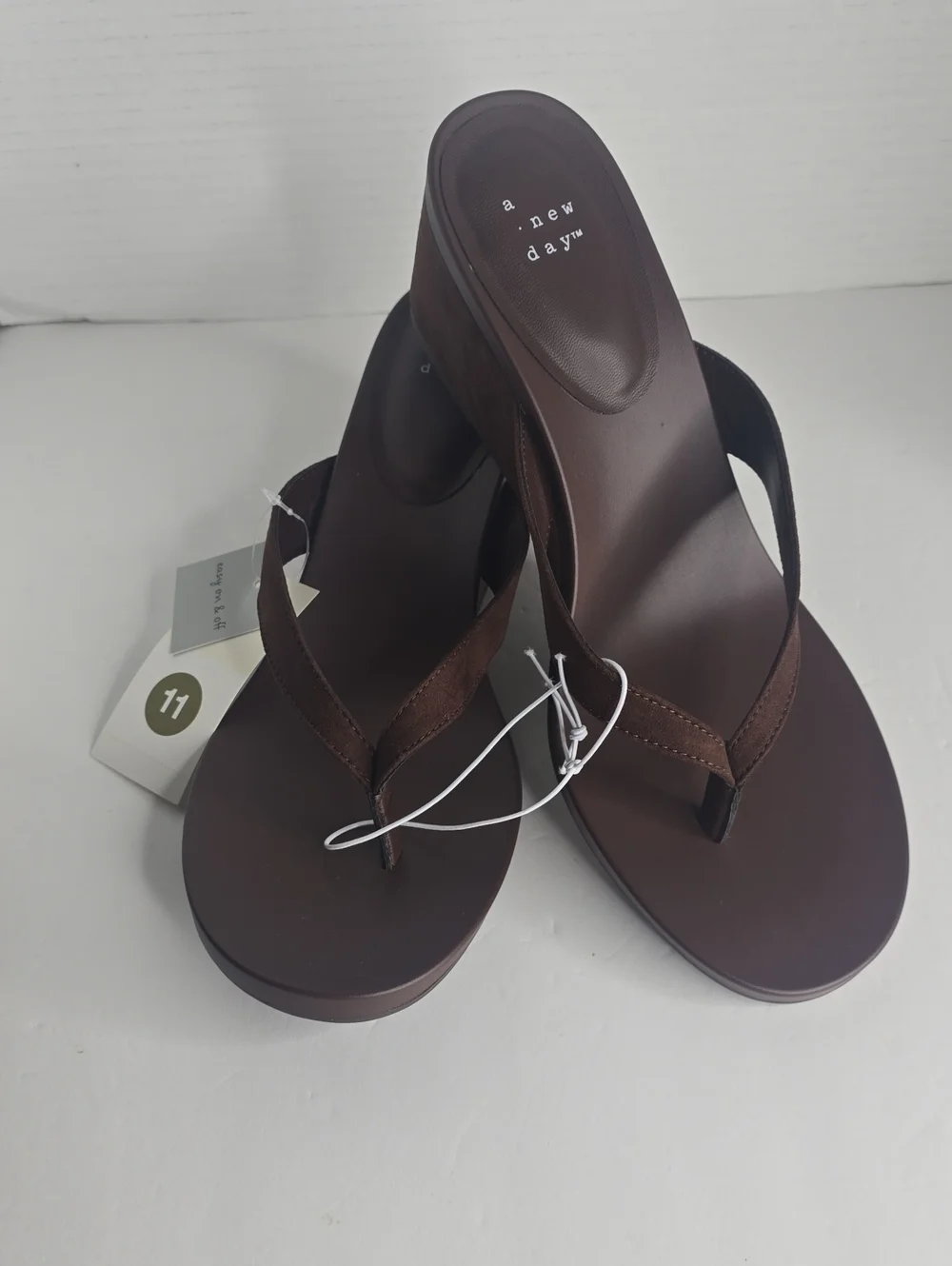 Women's Marina Wedge Sandals A New Day Size 11